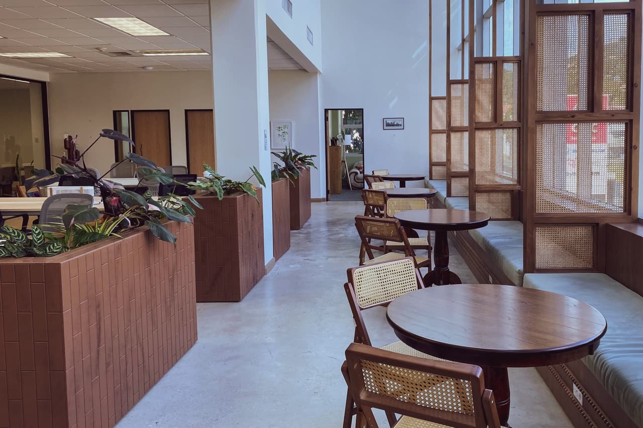 Coworking space at The Worx in Port of Spain, Trinidad